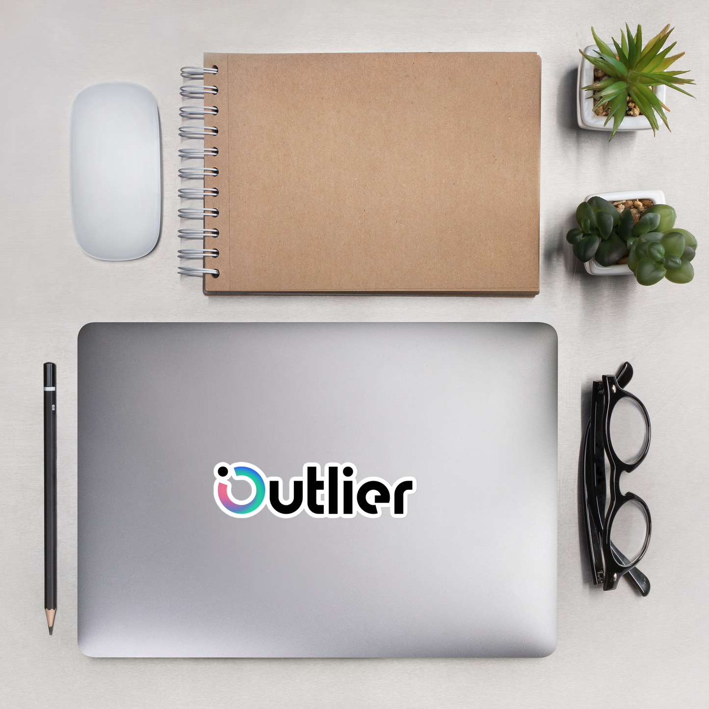 Outlier Logo Sticker - Full Size
