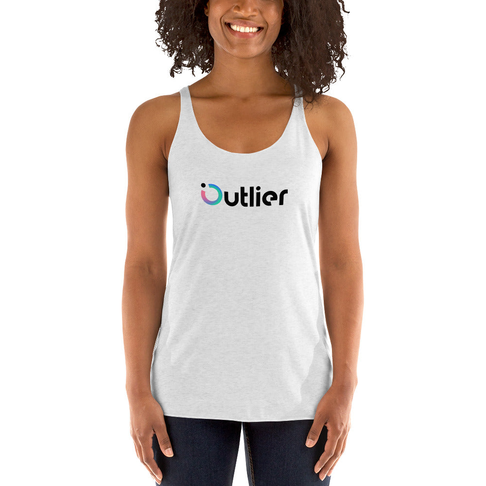 Women's Racerback Tank - White